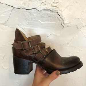 Mary Jane buckled heels